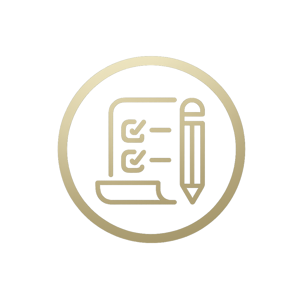 Laudos claros, detalhados e técnicos